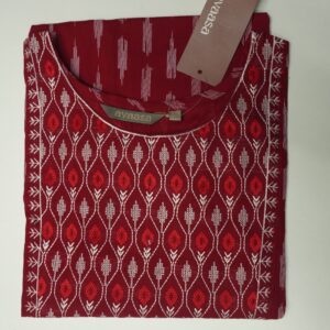 #3AVAASA Single Piece KURTAS Cotton Rayon Women's Kurtas ,Anarkali Women's Kurtas